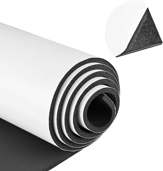 Foam Rubber Sheet with Adhesive