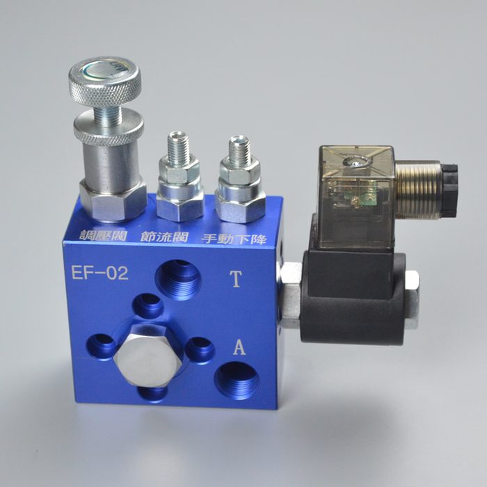 Hydraulic Poppet Valve Unit Solenoid Valve