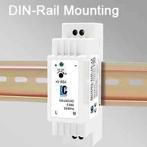 Slim DIN Rail Power Supply
