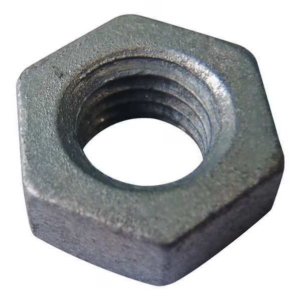 Heavy Hex Nut, 3/4"-10, Steel, Hot-Dipped Galvanized