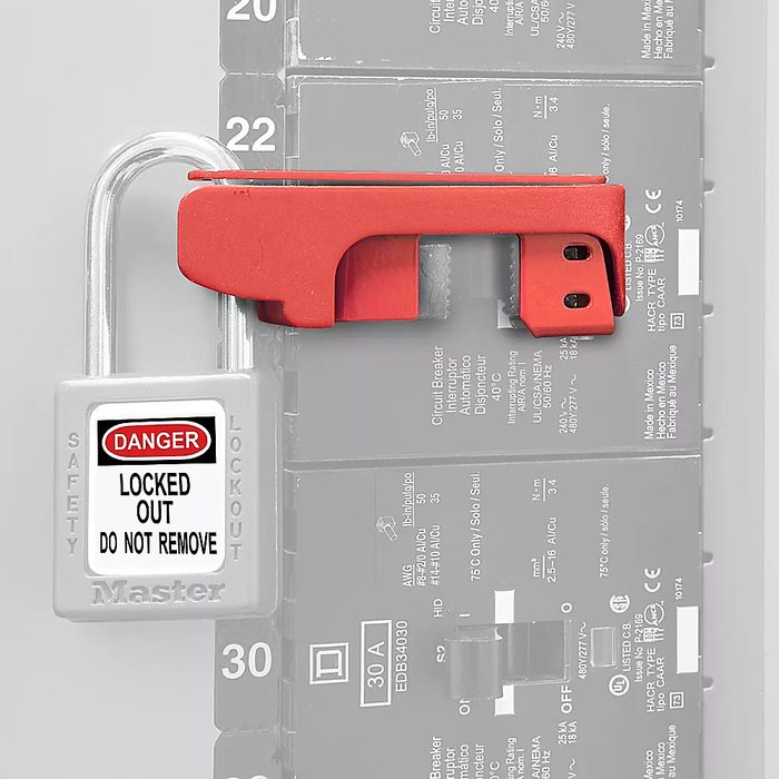 Oversized Circuit Breaker Lockout