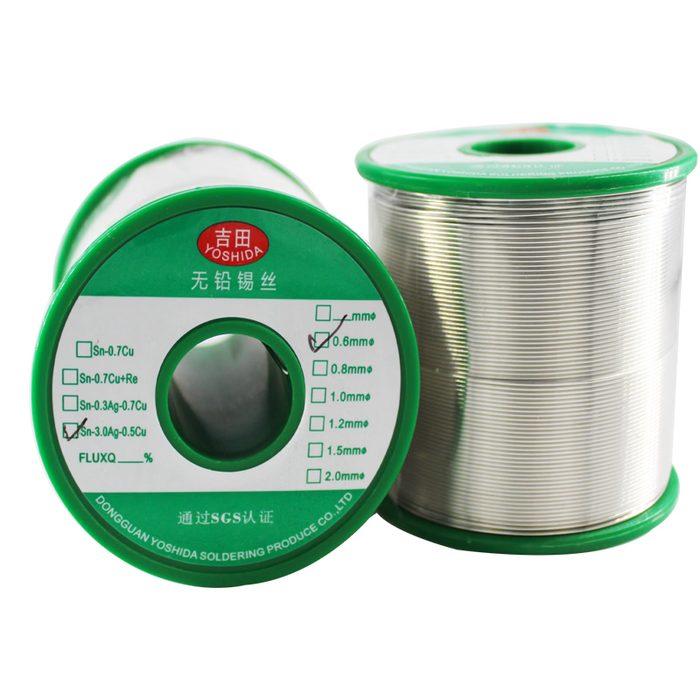 Lead Free Solder Wire Sn96.5 Cu0.7 Rosin Core