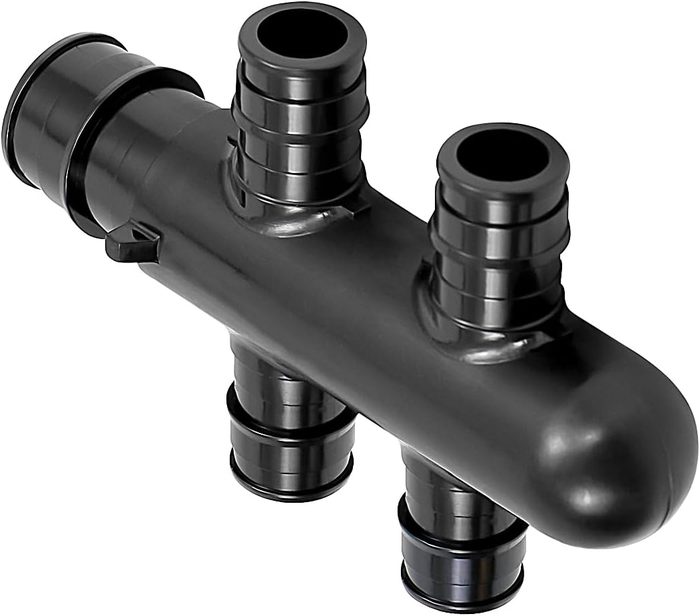 4 Port Open PEX Manifold, 4 Outlet PEX A Multiport Tee