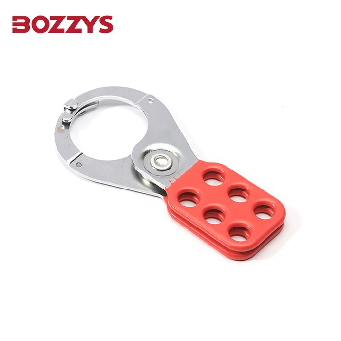 Steel Lockout Hasp with Hook for 6 Padlocks
