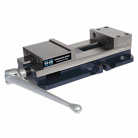 Machine Vise, 8 in Jaw Face Wd, 11 in Max Jaw Opening