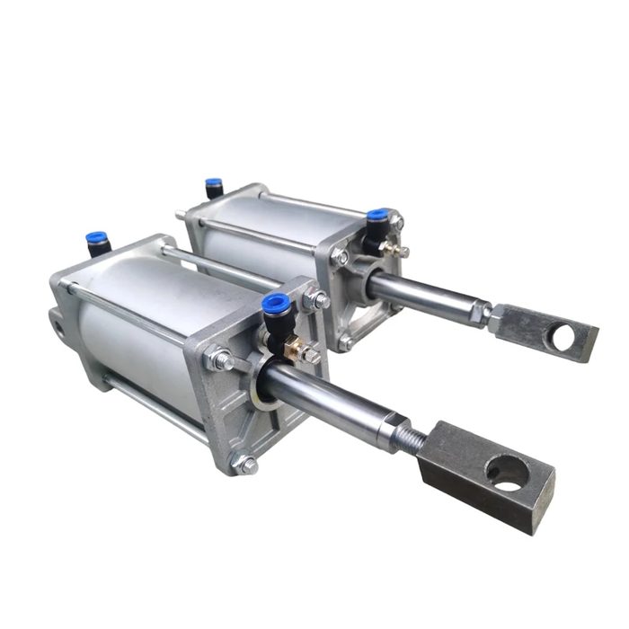 Double-acting pneumatic cylinders for Motorcycle/ATV Tire Changer