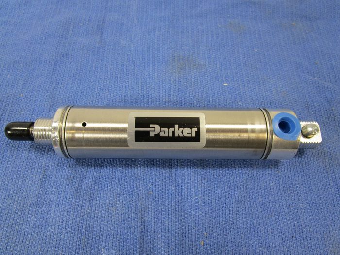 Air Cylinder, 1 1/16 in Bore, 4 in Stroke, Round Body Double Acting