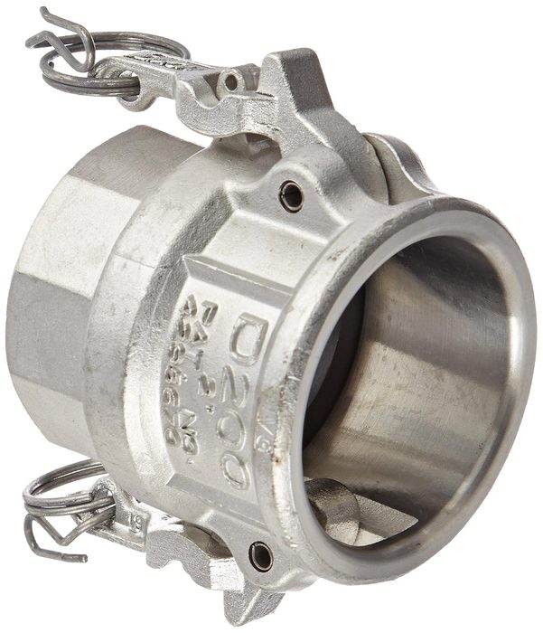 2" Dixon/Boss-Lock Cam and Groove Stainless Steel Dust Plug