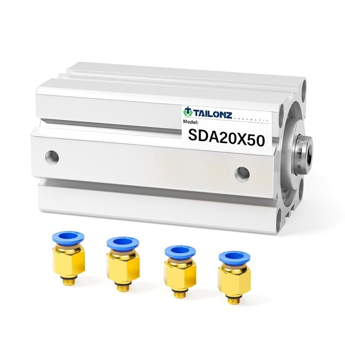 Pneumatic Air Cylinder 20mm Bore 50mm Stroke