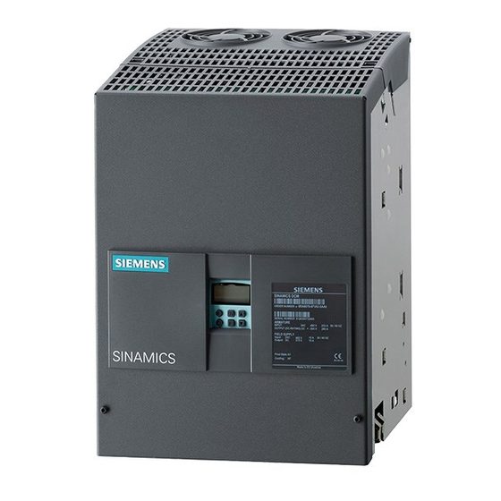 SINAMICS DCM DC converter for 4-quadrant drives Circuit B6, Input: 480V 3AC, 706A, Output: 500V DC, 850A
