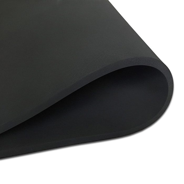 Sponge Neoprene Foam Rubber Sheets and Strips, 1/4" Thick x 12" Wide x 54" Long, Soft/Medium Hardness