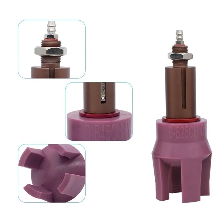 High Temperature Mechanical Arm Flexible Gripper Four Jaw Pneumatic Gripper