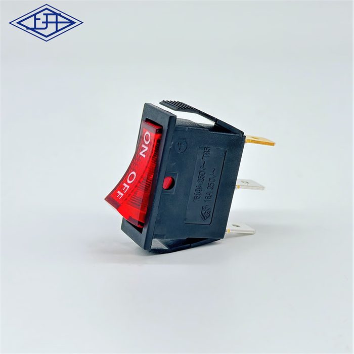 Rocker Switch 16A 250V 3 Pin T85 1e4