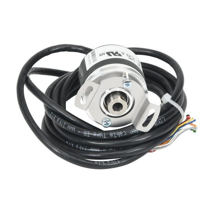 Wheeled Encoder, 12in. POLY, 500 PPR, 5-28VDC, 2 M CABLE