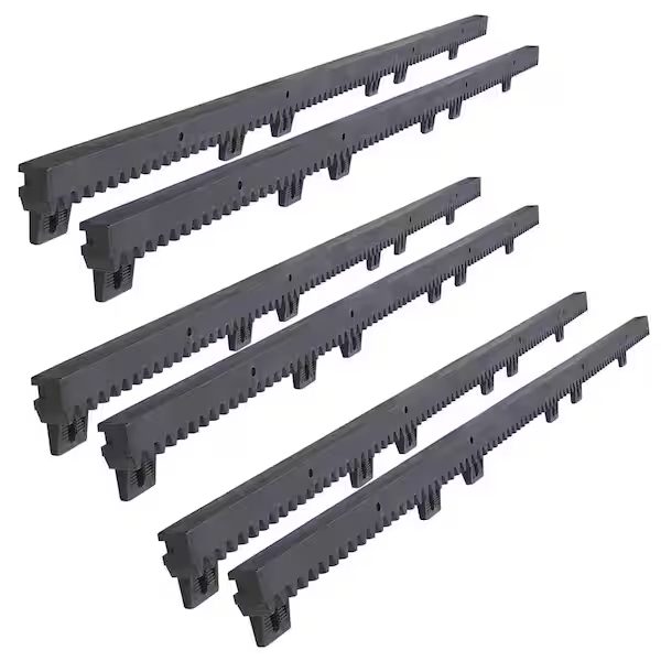 Fiberglass Reinforced Nylon Gear Rack with Metal Insert