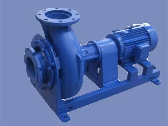 Screw Centrifugal Pump with Large Non-Clogging Channels
