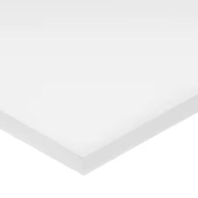 UHMW Sheet, White, 1/8 Thick