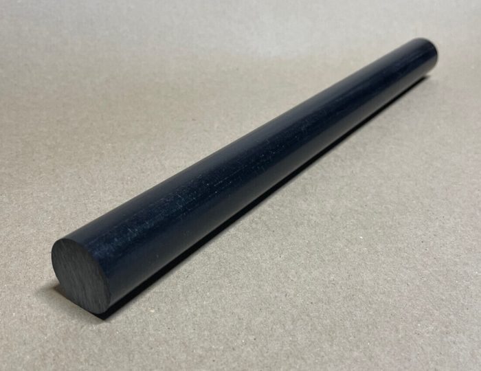 Black Delrin Rod