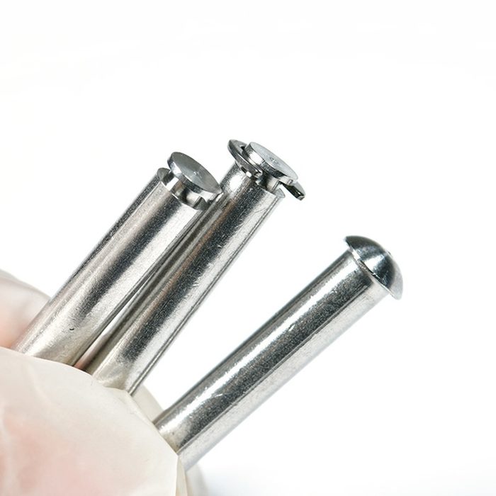 Stainless Steel Round Head Clevis Pin with Grooved End