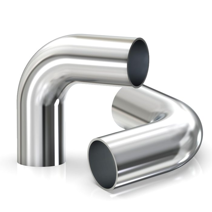 3/4 90 Degree Alloy Round Tube Elbow Pipe