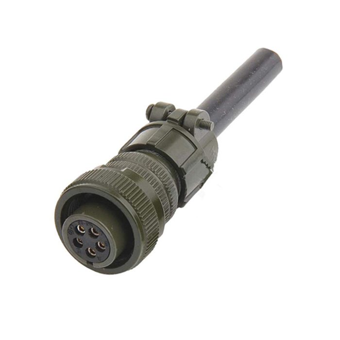 Circular Connector 5 Pin Female Plug Threaded Connector