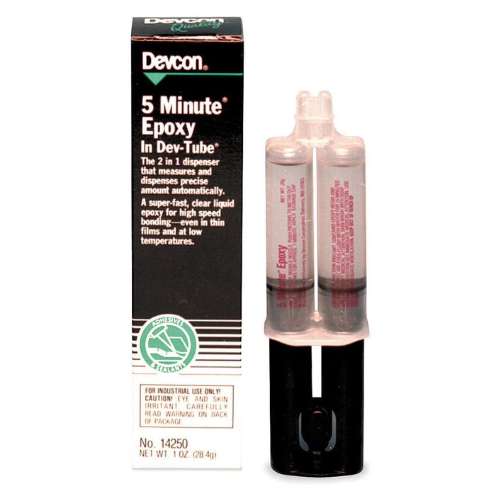 Dev-Tube™ Devcon® Clear General Purpose 5 Minute Epoxy
