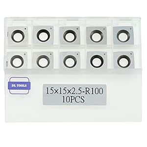 4" Radius Square Tungsten Carbide Insert