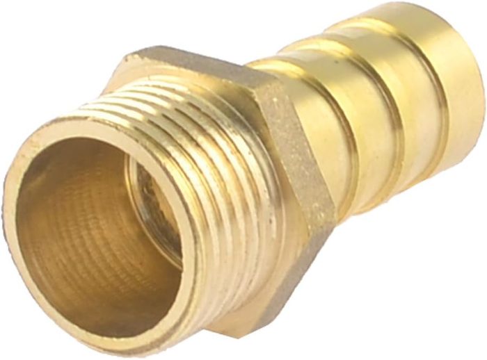 Male Hose Barb Adaptor 12mm ID Hose x 3/8 BSPT