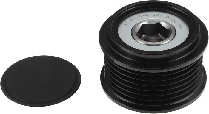 Alternator Freewheel Clutch Pulley Overrunning Alternator Pulley Replacement Part