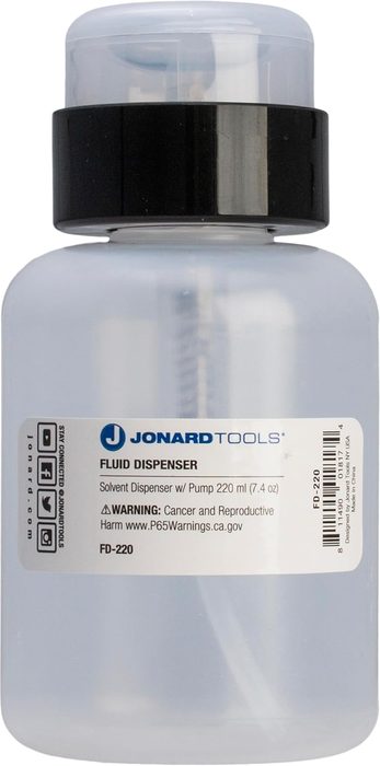 Fluid Dispenser 220 ml For Fiber Cleaning