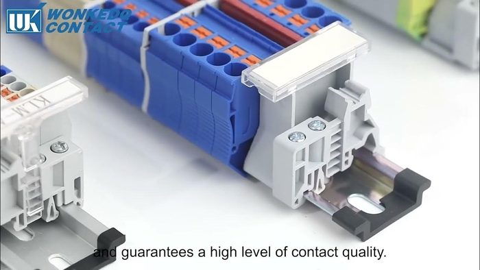 NS35-AL-1.5 35mm DIN Rail Terminal Block, 1.5mm thickness