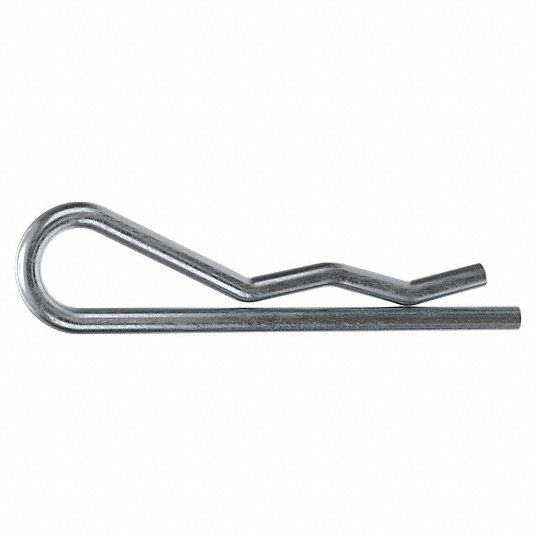 Bridge Inch Cotter Pin, 1/4 in dia, 5 1/8 in L