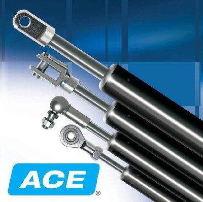 Hydraulic Shock Absorber, Single-Acting, Push