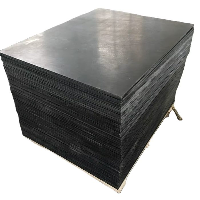 High Density 12mm Mould Pressing Black HDPE Sheet