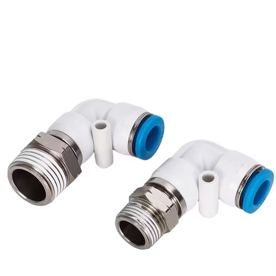 Stainless Steel Push-to-Connect Pipe Fitting Pneumatic Hose Coupler