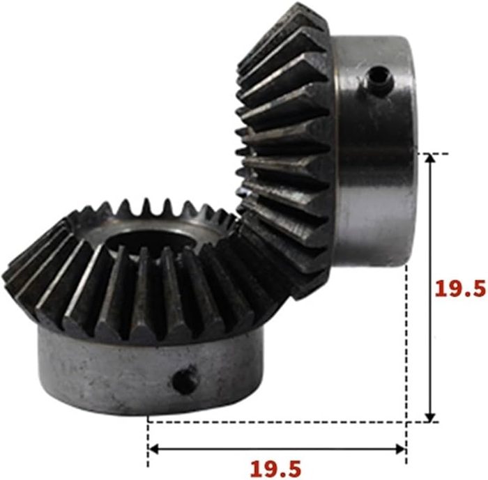 Bevel Gear 1.5M 12/16/18/20/25 Teeth Bore 6/8/10/12/