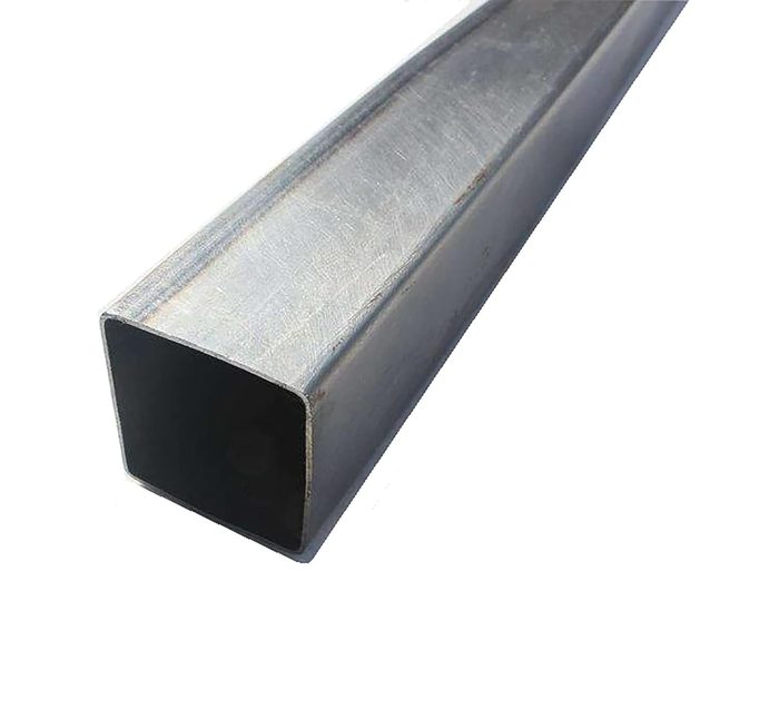 Plain Steel Square Tube Metal Stock