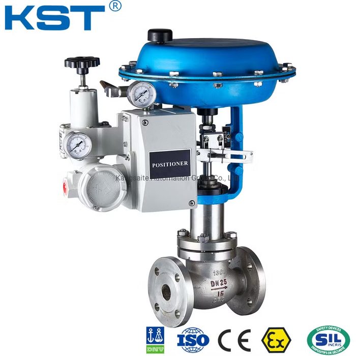 Pneumatic Globe Control Valve 2 inch