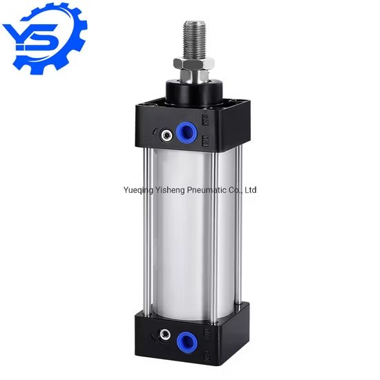 Aluminum Round Body Double Acting Pneumatic Cylinder