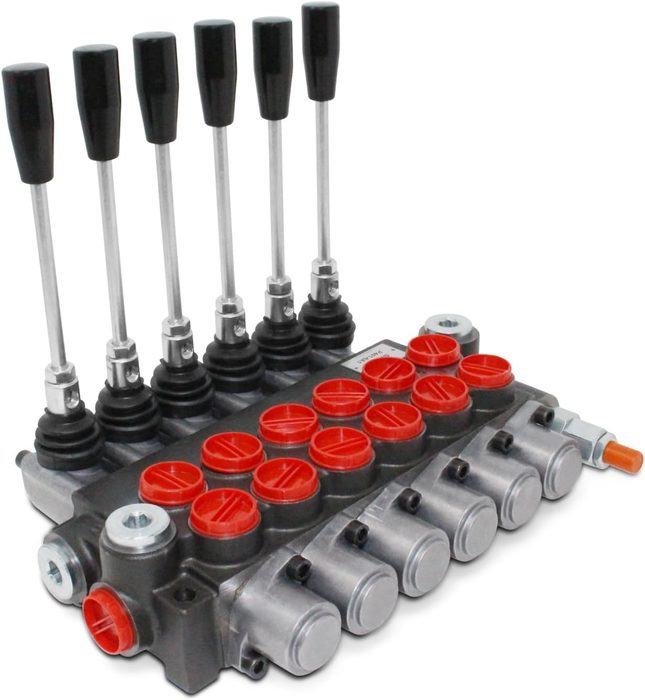 Monoblock Hydraulic Directional Control Valve, 2 Spool
