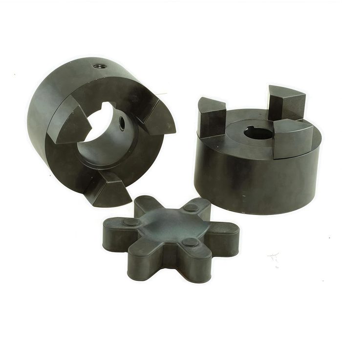 L-Jaw Coupling with Buna-N NBR Rubber Spider