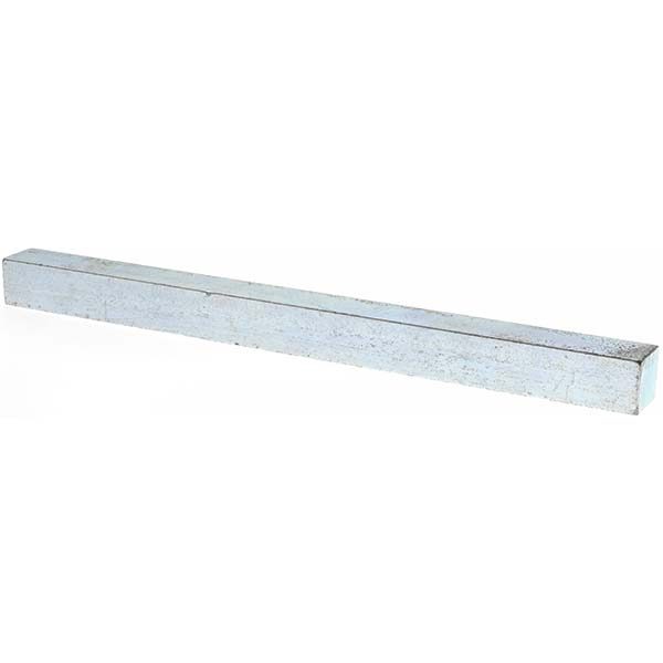 7/8" X 12" Zinc Plated Keystock