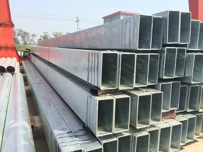 ASTM A36 A36m Carbon Structural Steel Galvanized Rectangular Pipe