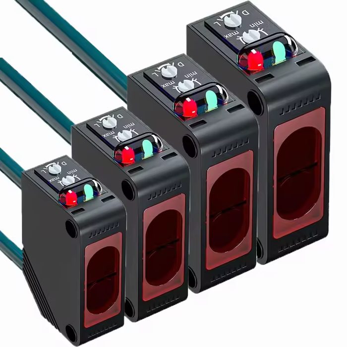 Visible Red Electronic Photoelectric Sensor