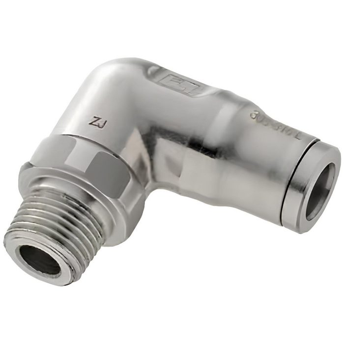 Flow Control Elbow, Tube x MNPT