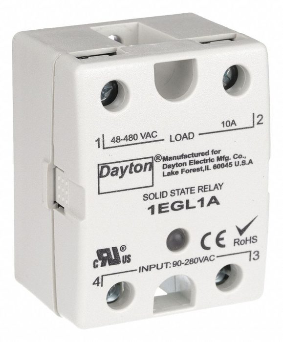 Solid State Relay, 1 Phase, Screw, Surface, SCR