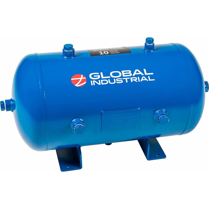 Air Receiver Surge Tank, 10 Gallon, 175 PSI