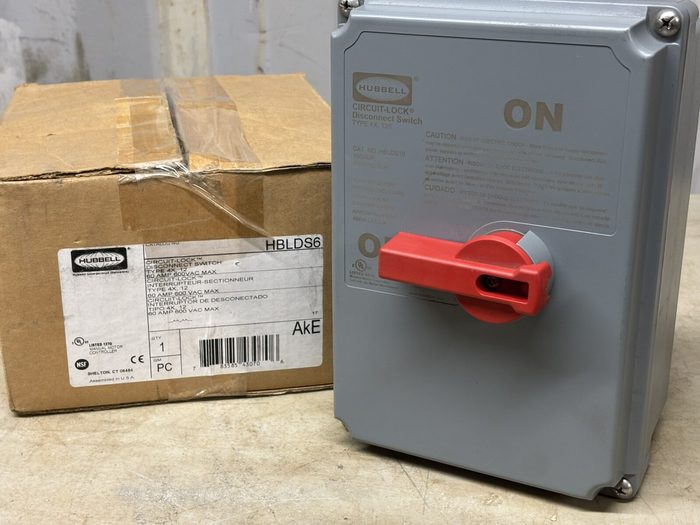 Unfused Disconnect Switch
