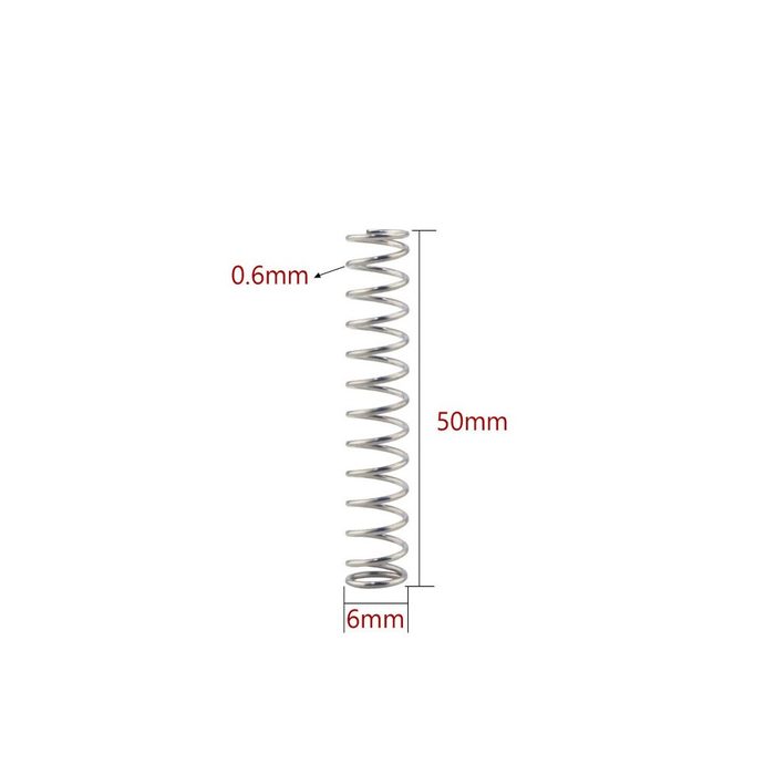 1.0mm Steel Compression Springs 6-20mm OD