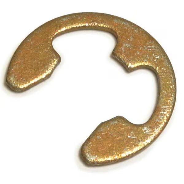 External-E E-Clip, Steel Zinc Yellow Finish